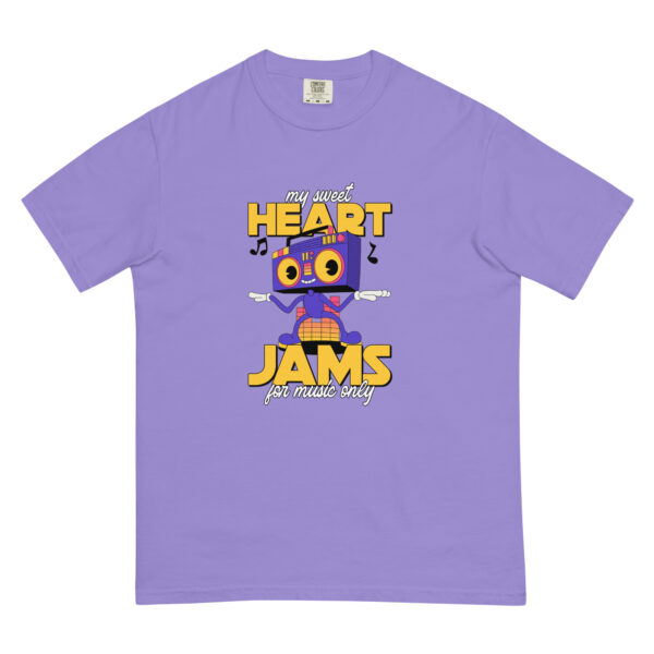 Heart Jams T-shirt - Violet