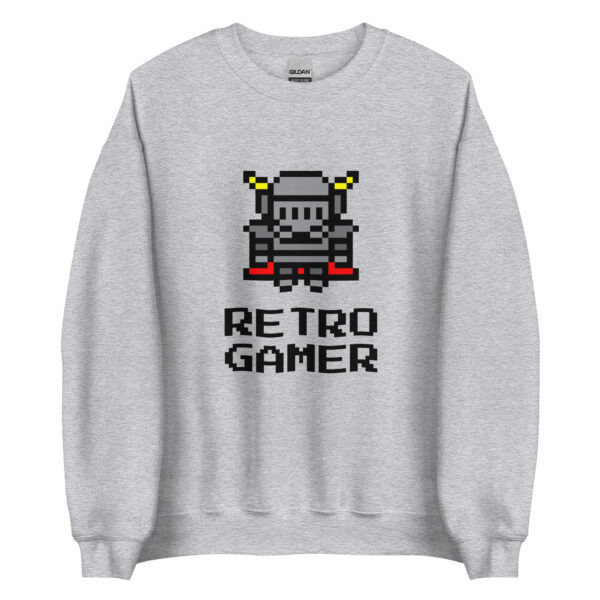Retro Gamer Sweatshirt - Sport Grey