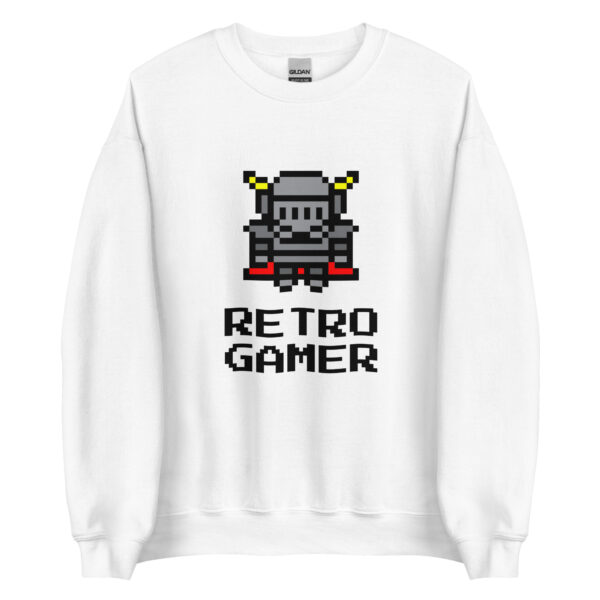 Retro Gamer Sweatshirt - White