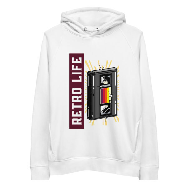 Retro Life Hoodie - White