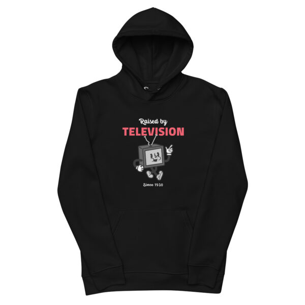 Raised By Television Hoodie - Black