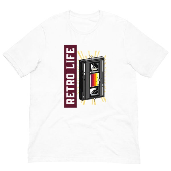 Retro Life T-shirt - White