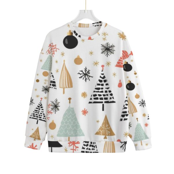 White Ugly Christmas Fleece Sweater