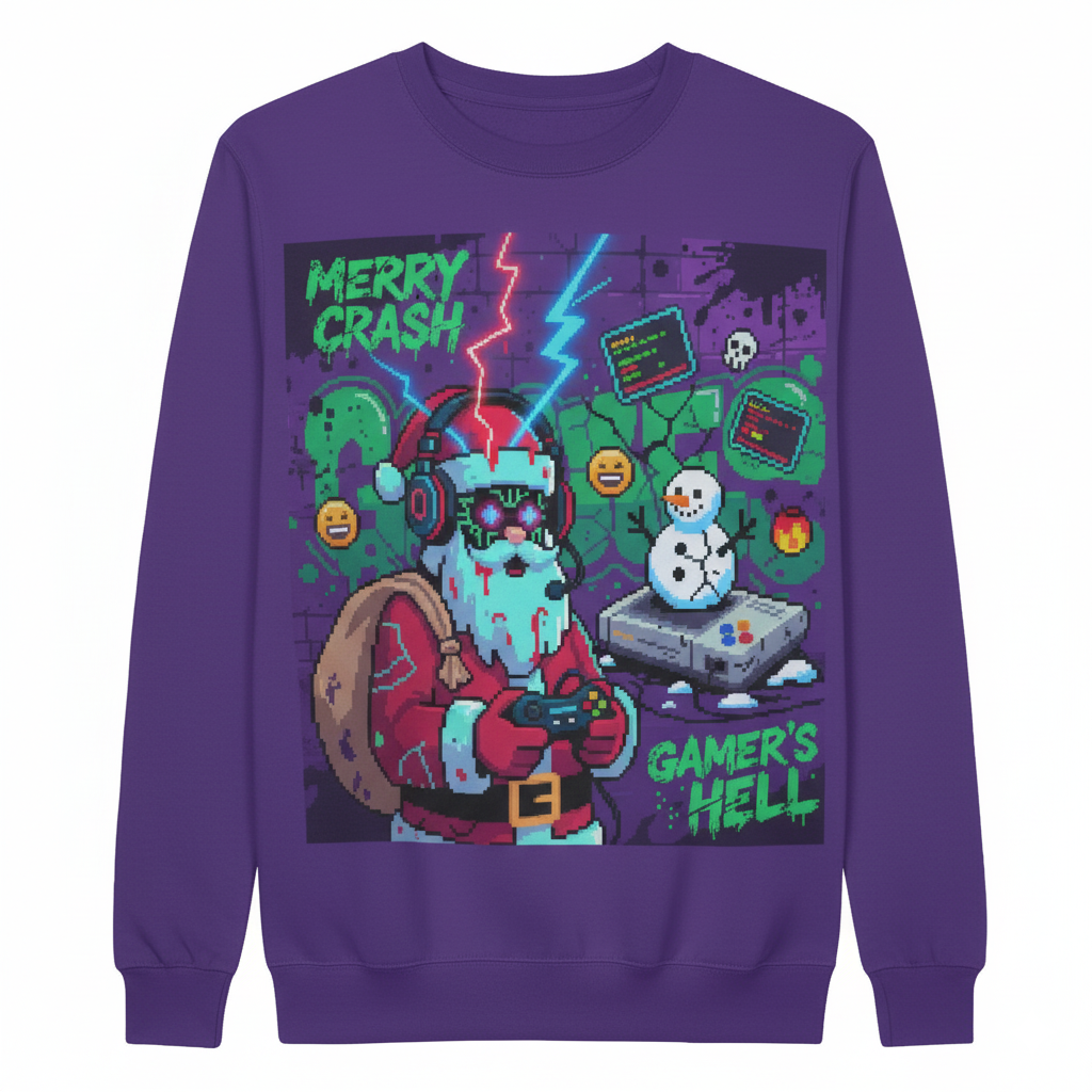 Gamer Ugly Christmas Sweatshirt
