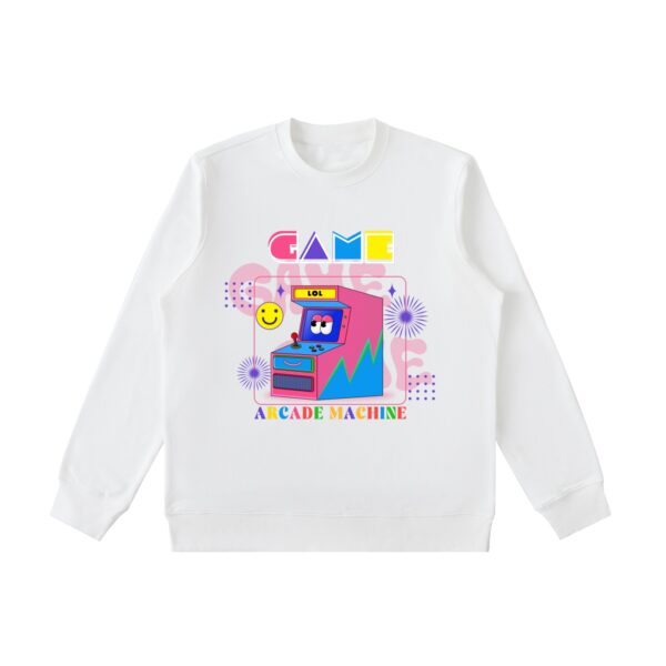 LOL Arcade Memphis Style Crewneck - White